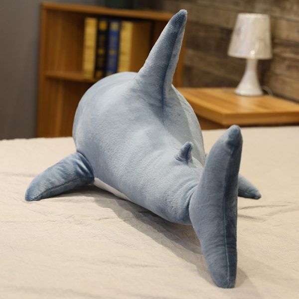 15-140cm Gray Blue Pink Shark Stuffed Speelgoed Animal Plush - Image 4