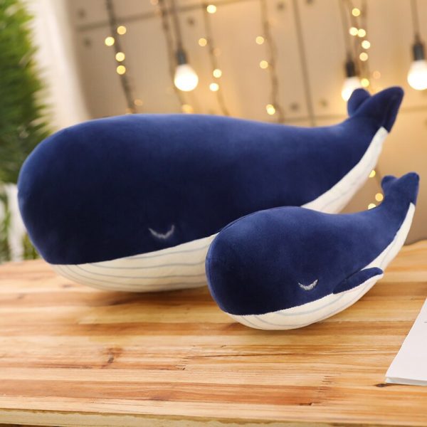 25cm Blue Whale Big Sea Animal Toy Plush - Image 4