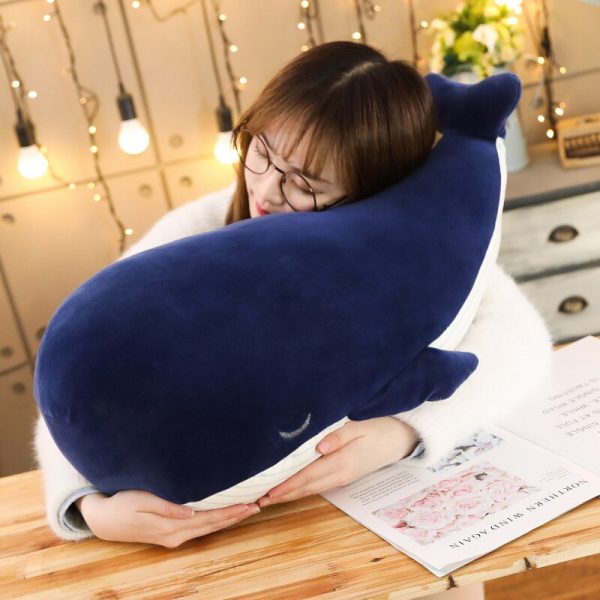 25cm Blue Whale Big Sea Animal Toy Plush - Image 5
