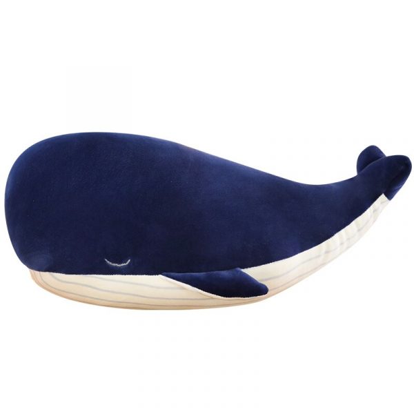 25cm Blue Whale Big Sea Animal Toy Plush - Image 6