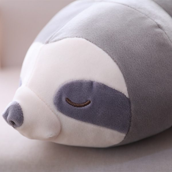65-100cm Blue Gray Simulation Sloth Pillow Toy Plush - Image 6