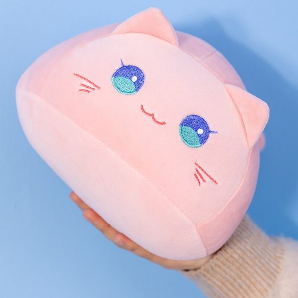 20-40cm Black Pink Cat Yellow Shiba Inu Round Animal Plush - Image 6