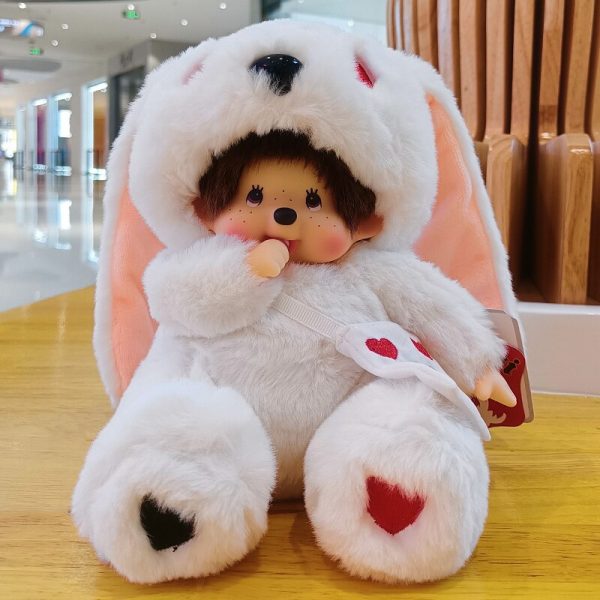 20cm Colorful Mengqiqi Animal Bunny Rabbit Bear Dog Kitty Transformation Plush - Image 2