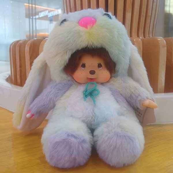 20cm Colorful Mengqiqi Animal Bunny Rabbit Bear Dog Kitty Transformation Plush - Image 6