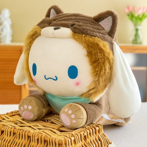 23-45cm Colorful Kuromi My Melody Cinnamoroll Animal Transformation Plush - Image 5