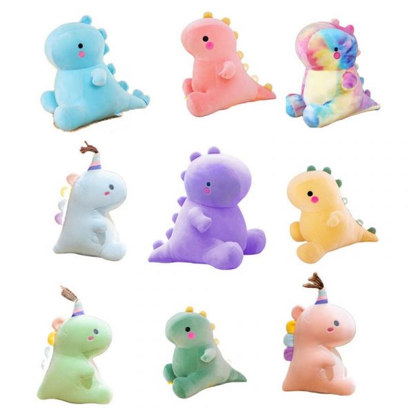 25-30cm Colorful Dinosaur 9 Styles Super Soft Dino Toy Plush