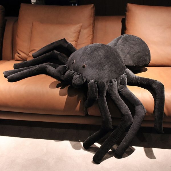 30-120cm Black Spider Simulation Big Size Wild Spider Plush