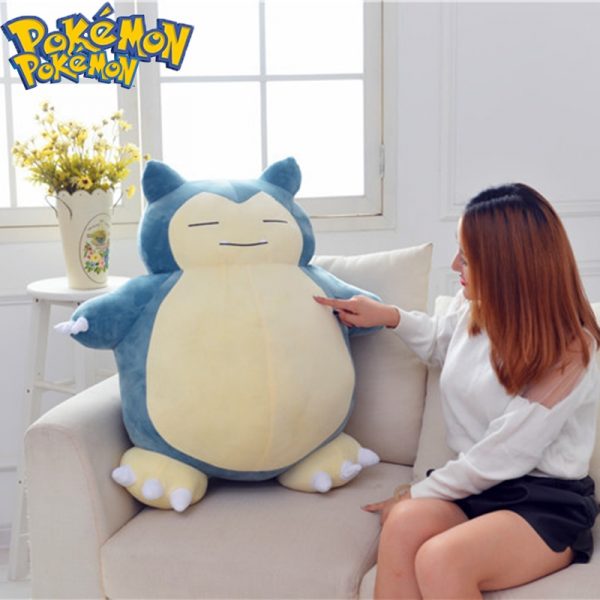 30-50cm Baby Snorlax Kabi Bear Anime Pokemon Pet Pocket Monsters Plush