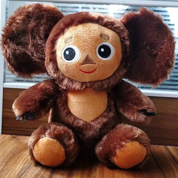 20-30cm Brown Russian Cheburashka Monkey Toy Plush