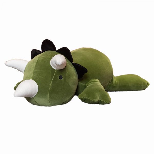 25-60cm Green Pink Dinosaur Weighted Stuffed Animal Toys Plush - Image 2