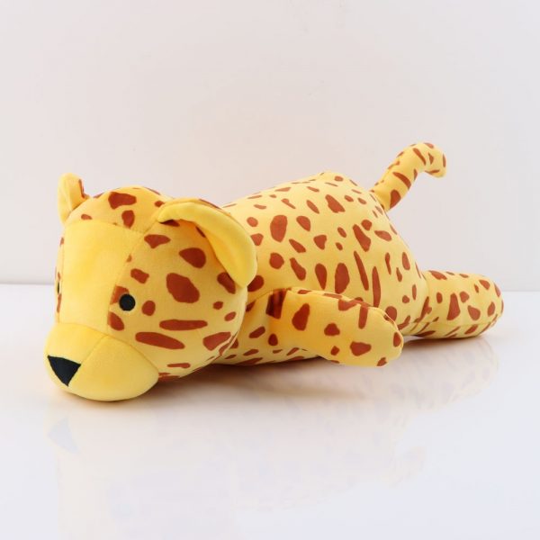 38cm Yellow Leopard Lying Doll Plush - Image 2