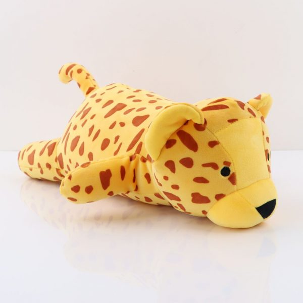 38cm Yellow Leopard Lying Doll Plush - Image 4