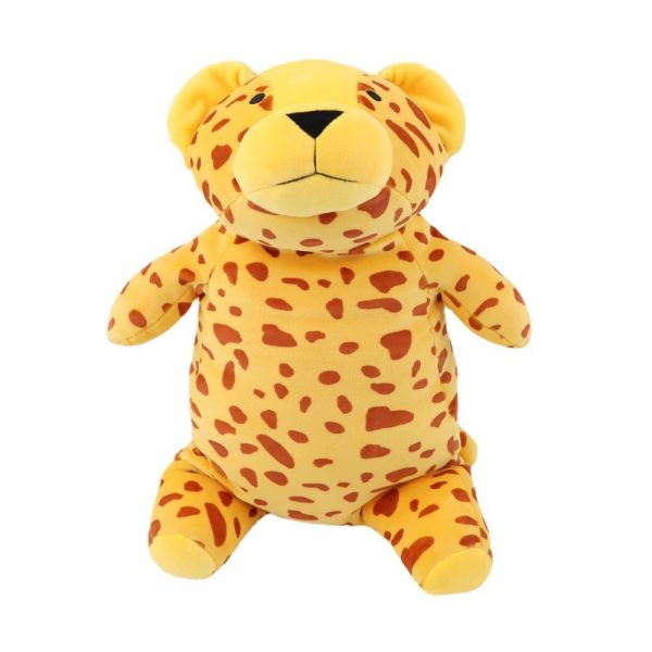 38cm Yellow Leopard Lying Doll Plush - Image 5