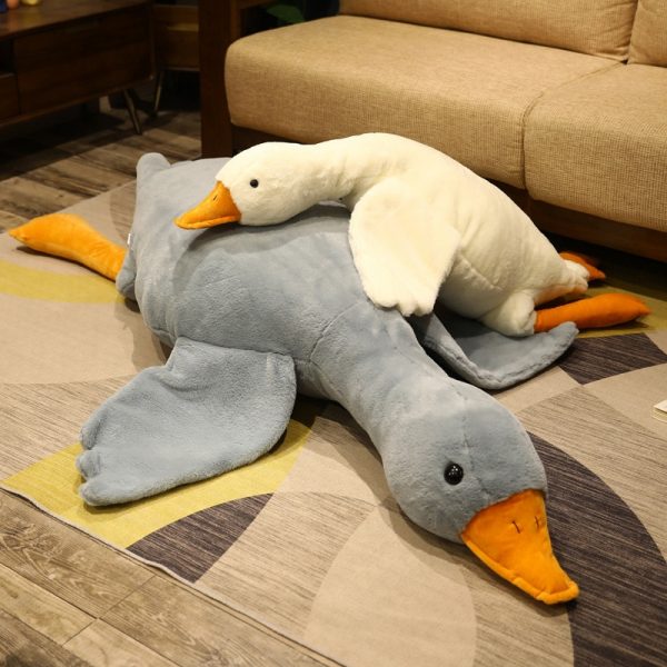 50cm White Gray Brown Giant Goose Dolls Plush - Image 2
