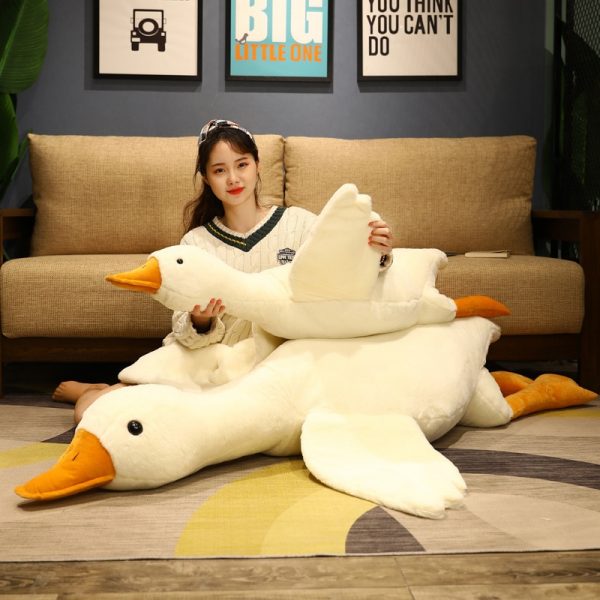 50cm White Gray Brown Giant Goose Dolls Plush - Image 4