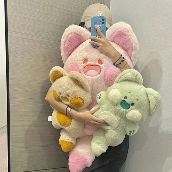 40cm Colorful Dudu Cat Cartoon Animal Doll Plush
