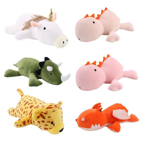 38-60cm Colorful Giant Dinosaur Weighted Stuffed Animal Plush