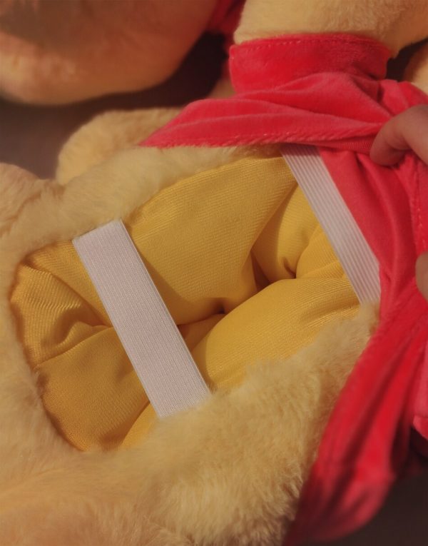 60cm Pink Yellow Pupu Bear Big Stuffed Animals Toys Plush - Image 4