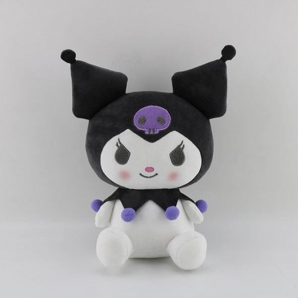 12-25cm Colorful Kuromi My Melody Cinnamoroll Anime Sanriod Toys Plush - Image 4