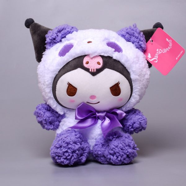 12-25cm Colorful Kuromi My Melody Cinnamoroll Anime Sanriod Toys Plush