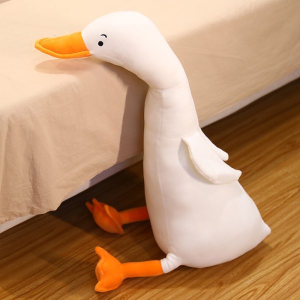 70-160cm White Yellow Gray Goose Stuffed Toys Animal Plush - Image 3