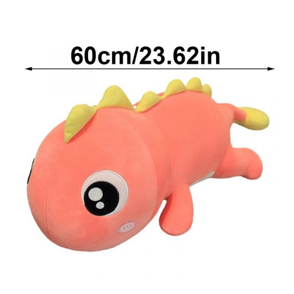 60cm Green Pink Dinosaur Weighted Stuffed Animals Dolls Plush - Image 6