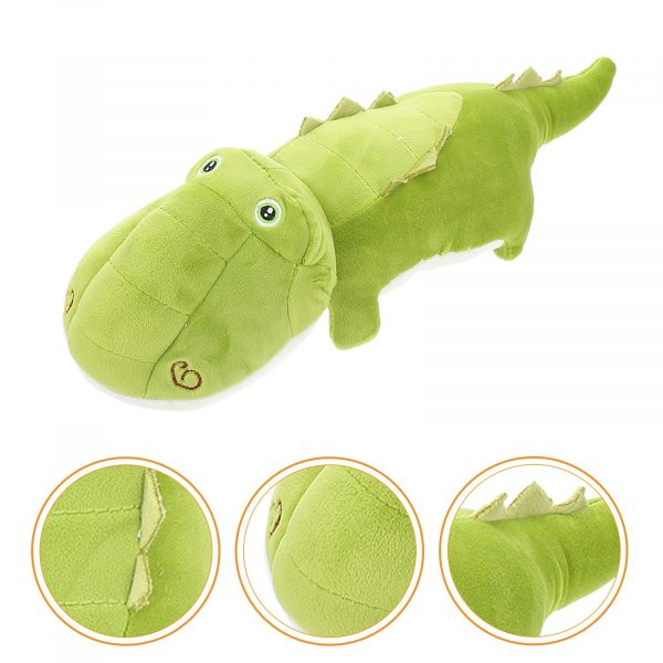 40cm Green Crocodile Hugging Weighted Stuffed Animal Plush