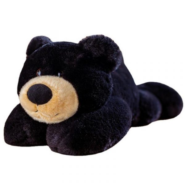 35-55cm Black and Gray Bear Hug Dolls Plush - Image 2