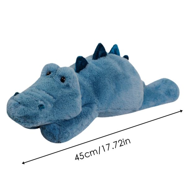 45cm Gray Kise Raccoon Orang Fox Blue Crocodile Toy Plush - Image 6